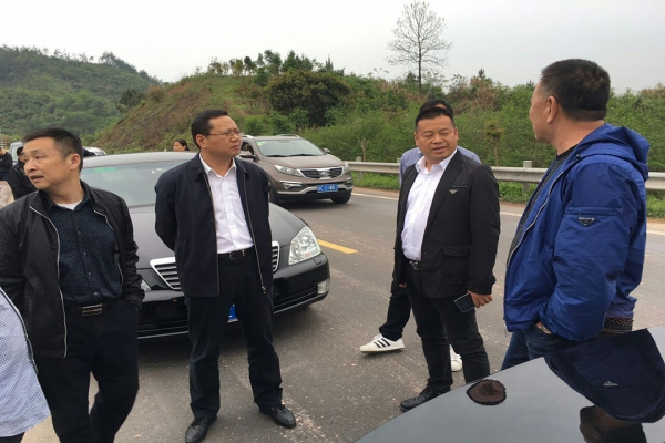 4.14蓮都區(qū)領(lǐng)導(dǎo)赴現(xiàn)場調(diào)研，關(guān)心支持公司發(fā)展后勁